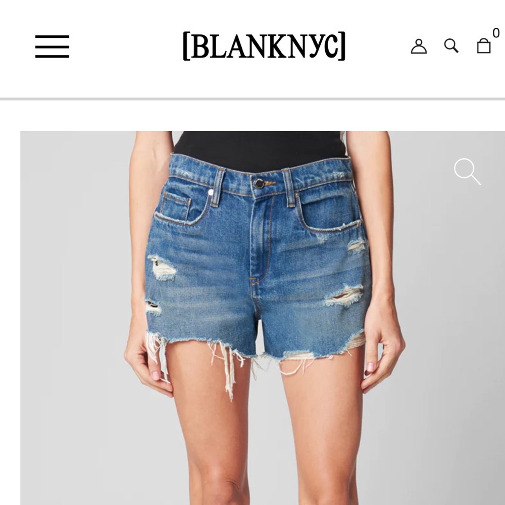 NWT BlankNYC The Barrow denim shorts